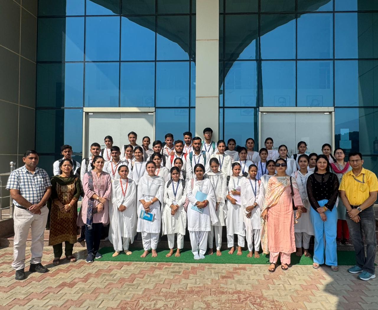 'Central University Jammu Hosts Visit from Shri Pandit Prem Nath Dogra Govt. Degree College, Samba'